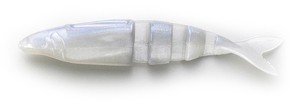 Эластичные приманки фирмы lake fork. Расцветка Albino Shad